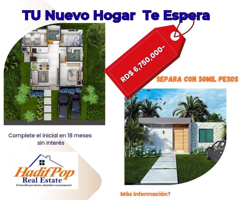 MUÑOZ, PUERTO PLATA  |  CASA + TERRENO | USD$ 100,000