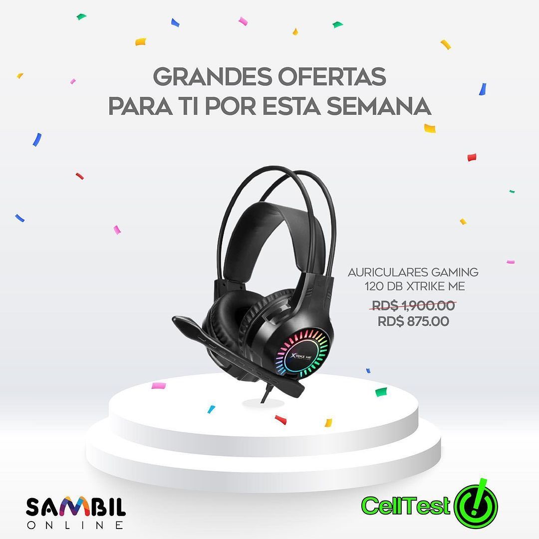 Auruculares Gaming 120 BD