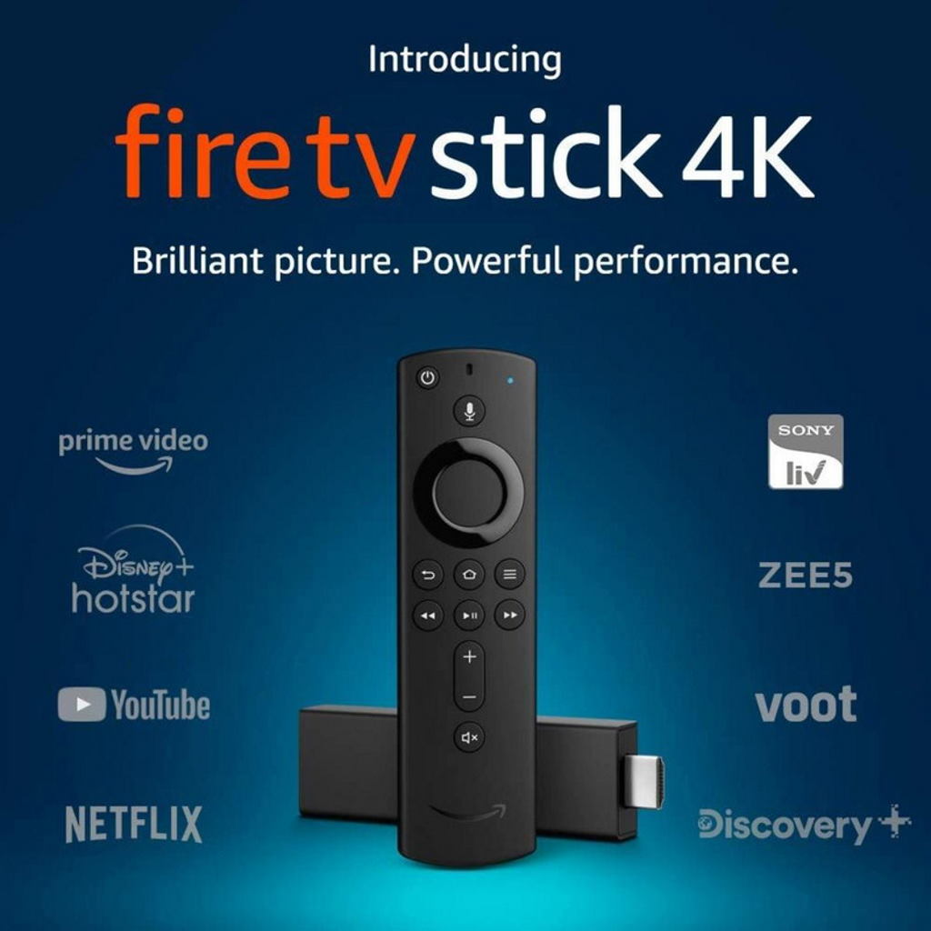 Fire Tv Stick Con Alexa Voice Remote, Reproductor Multimedia