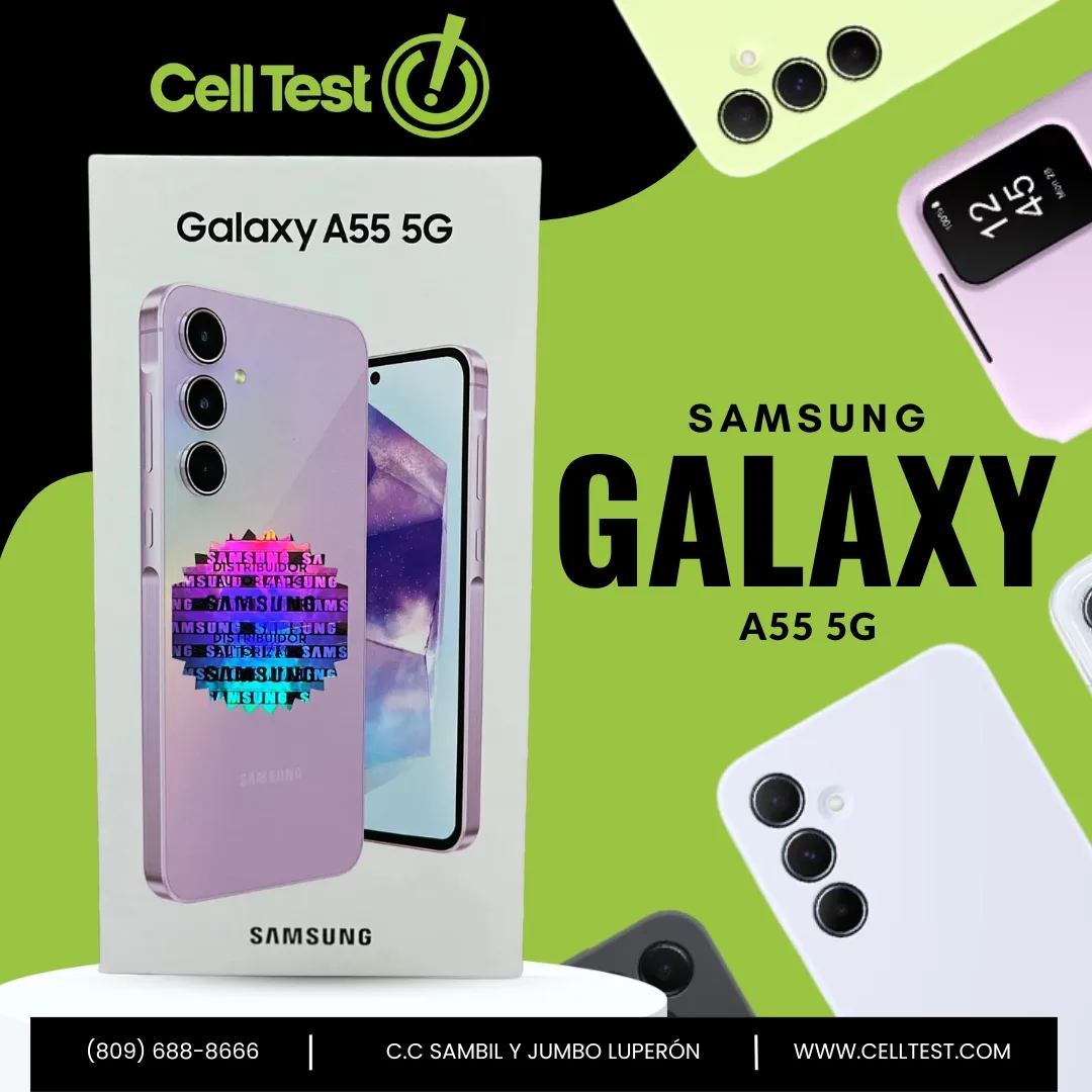 El Galaxy A55 5G es el teléfono perfecto para quienes buscan un dispositivo potente