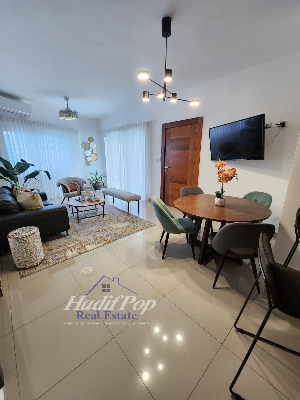 De Renta Encantador y Cómodo Apartamento Amueblado, ubicado en el Residencial Plantation.