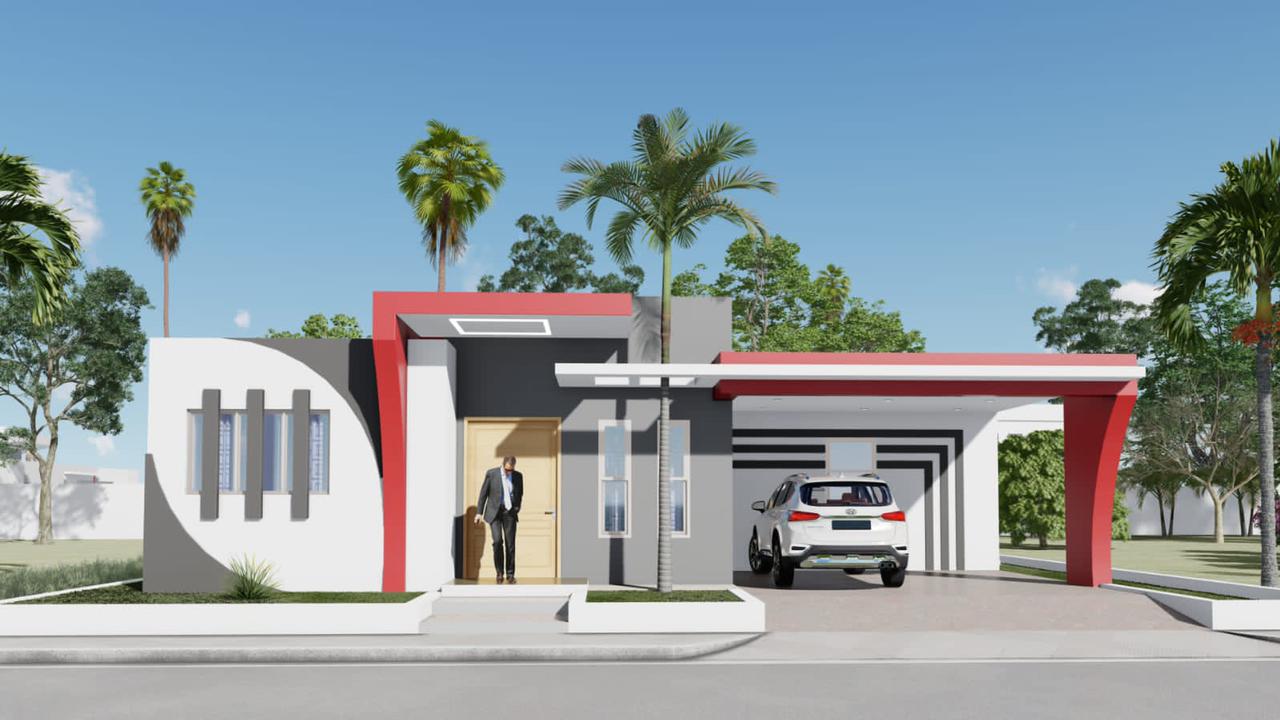 Moderna casa con estilo minimalista, Puerto Plata