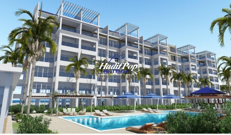 De venta modernos apartamentos en complejo turístico, frente a la playa, Puerto Plata