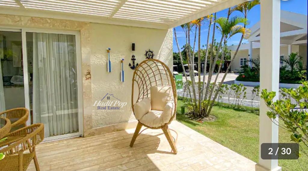 Villa totalmente amueblada en exquisito proyecto residencial.